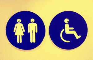 Finding public toilets during a vacation can be like searching for a needle in a haystack. Original image by Fernando de Sousa.