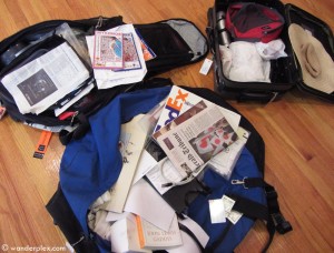 unpacking